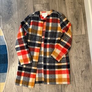 Cynthia Rowley Plaid Coat size small